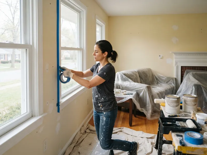 How to Prepare Your Home for Painting Before Selling