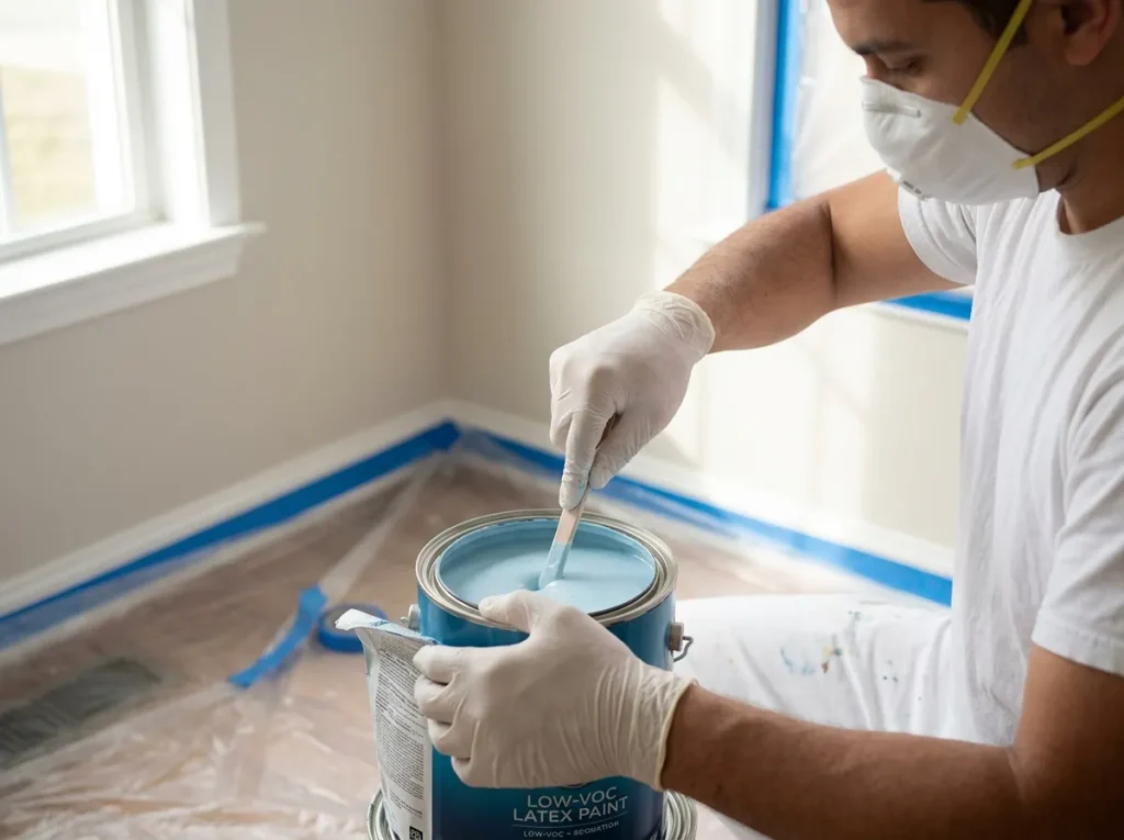 How to Reduce Paint Odors During an Interior Painting Project