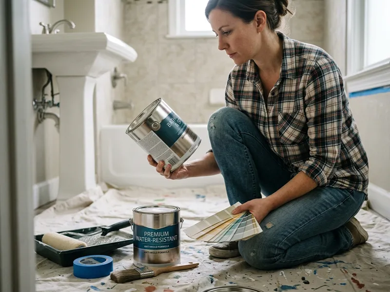 How to Choose the Right Paint for Bathrooms and Humid Areas