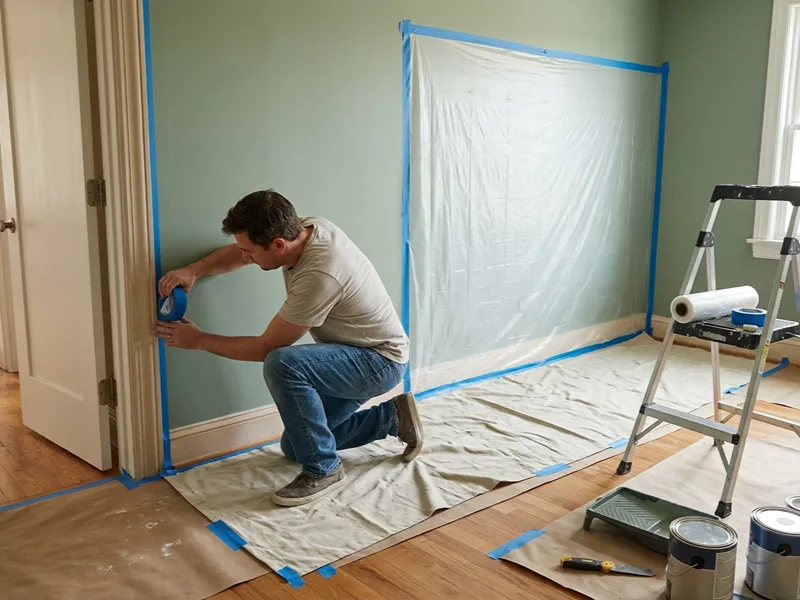 How to Protect Painted Surfaces During Home Renovations