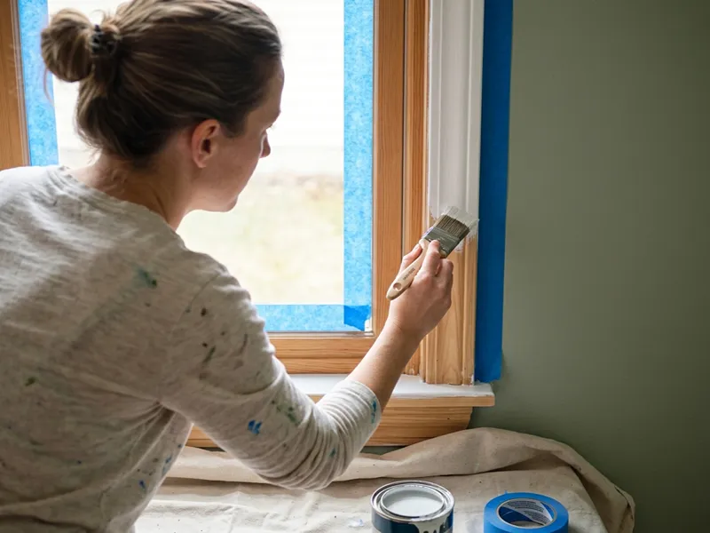 How to Paint Around Windows and Door Frames for a Clean Finish